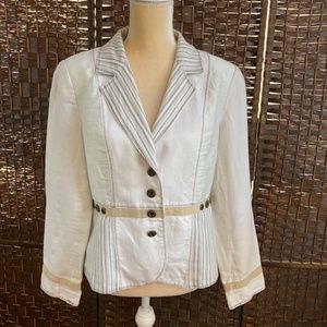 COLDWATER CREEK woman’s ivory jacket